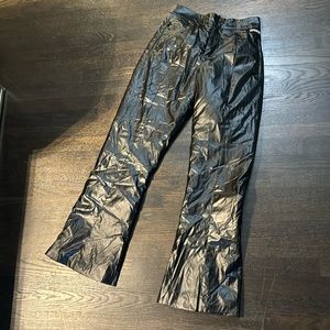 APPARIS JO VINYL Ski/Snow BLACK PANTS